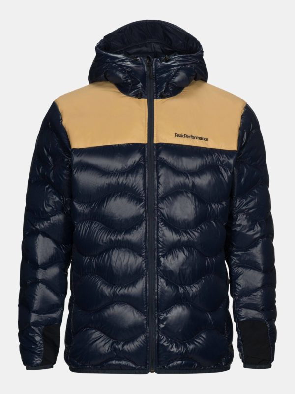 Helium Glacier Hood Jacket Men Tummansininen L