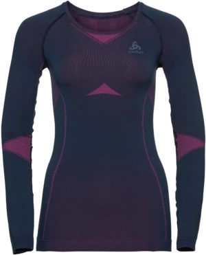 Women's Performance Evolution Warm Long-sleeve Baselayer Top Navy XL