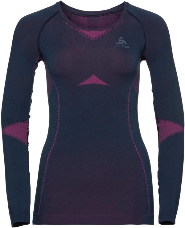 Women's Performance Evolution Warm Long-sleeve Baselayer Top Navy XL