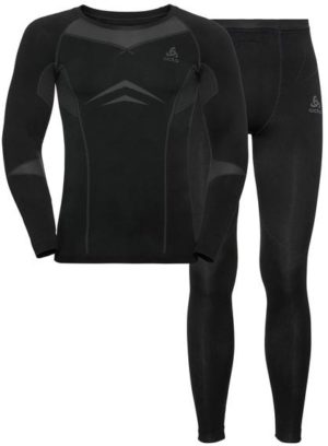 Men's Performance Evolution Base Layer Set Musta XXL