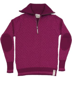 Slogen Zip Neck Women's Plum XS