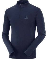 Explore Seamless Half Zip Night blue S