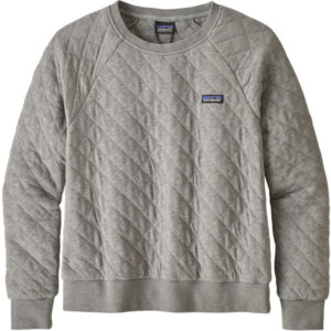 Patagonia W' S Organic Cotton Quilt Crew - Drifter Grey - Naiset - M