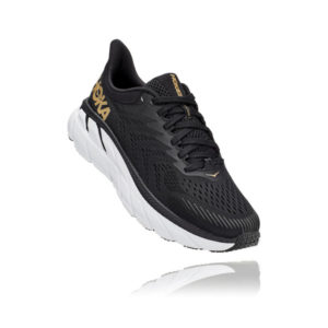 Hoka One One W Clifton 7 - Black / Bronze - Naiset - 7