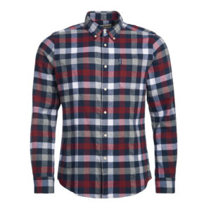 Barbour Country Check 5 Tailored - Crimson - Miehet - XL