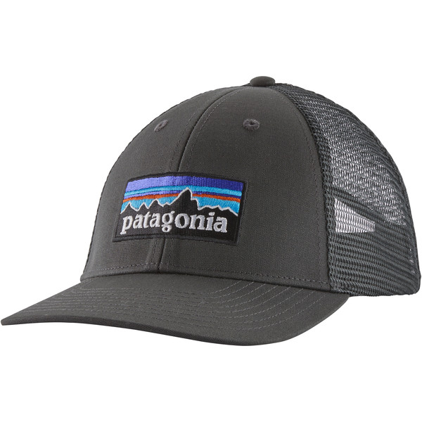 Patagonia P-6 Logo Lopro Trucker Hat - Forge Grey - Unisex - OneSize