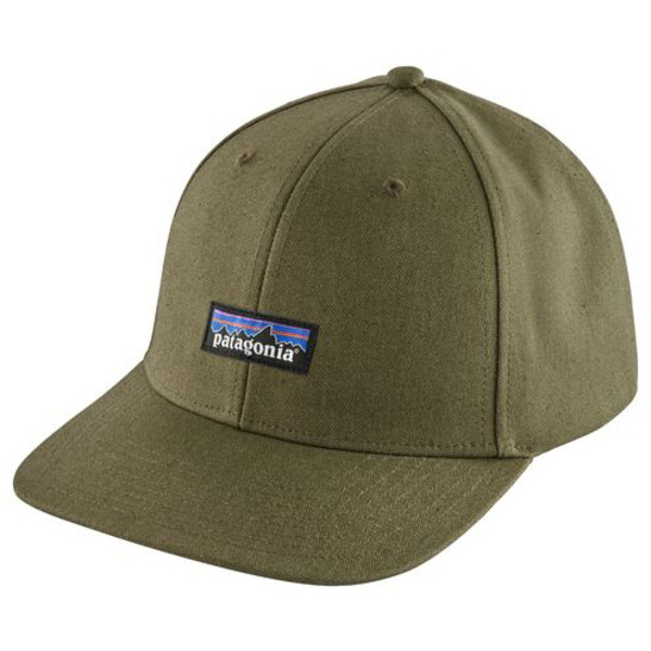 Patagonia Tin Shed Hat - P-6 Logo: Fatigue Green - Unisex - OneSize