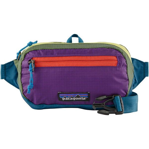 Patagonia Ultralight Black Hole Mini Hip Pack - Patchwork: Steller Blue - Unisex - OneSize
