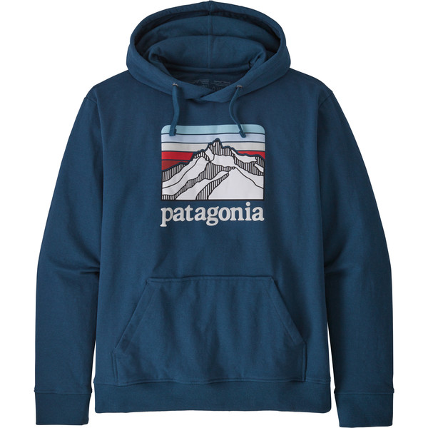 Patagonia M' S Line Logo Ridge Uprisal Hoody - Crater Blue - Miehet - S