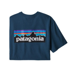 Patagonia M' S P-6 Logo Responsibili-tee - Crater Blue - Miehet - M