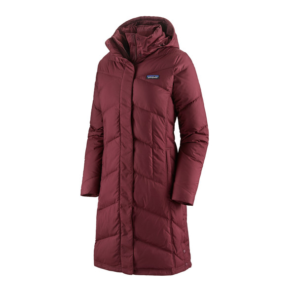 Patagonia W' S Down With It Parka - Chicory Red - Naiset - L