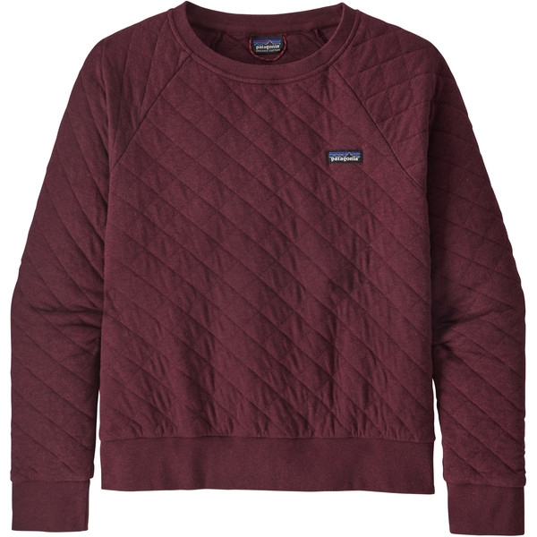 Patagonia W' S Organic Cotton Quilt Crew - Chicory Red - Naiset - S