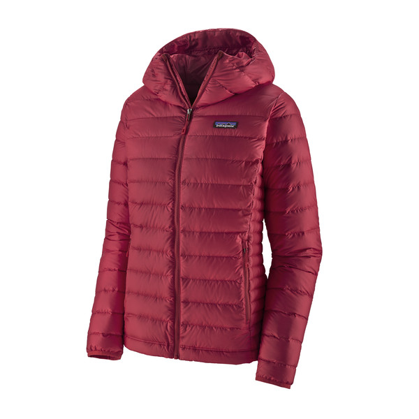Patagonia W' S Down Sweater Hoody - Roamer Red - Naiset - XS