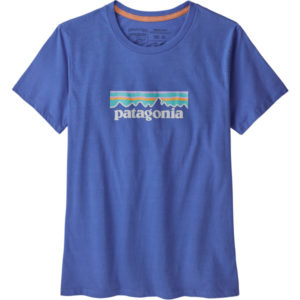 Patagonia W' S Pastel P-6 Logo Organic Crew T-shirt - Float Blue - Naiset - XS