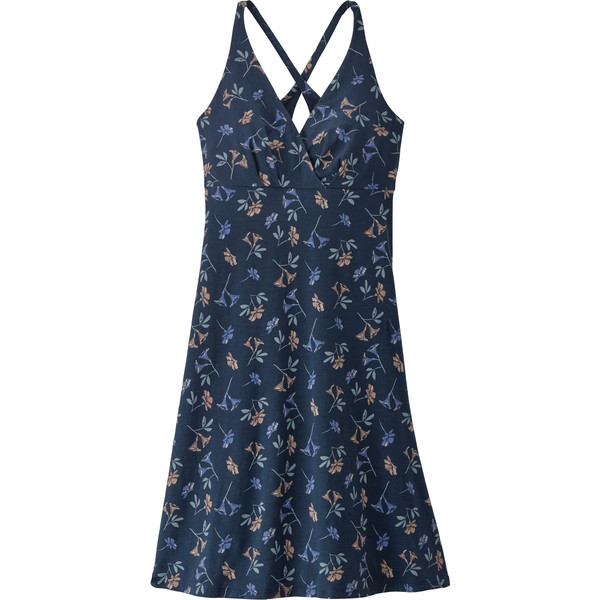 Patagonia W' S Amber Dawn Dress - Quito Multi: Tidepool Blue - Naiset - M