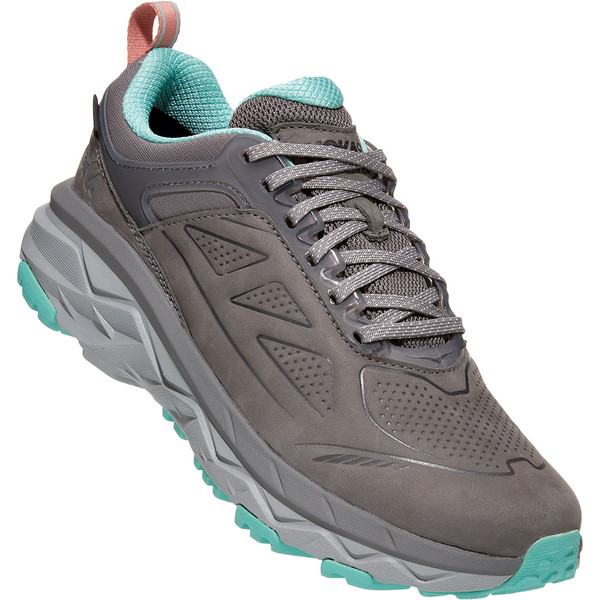 Hoka One One W Challenger Low Gore-tex - Charcoal Gray / Wild Dove - Naiset - 6,5