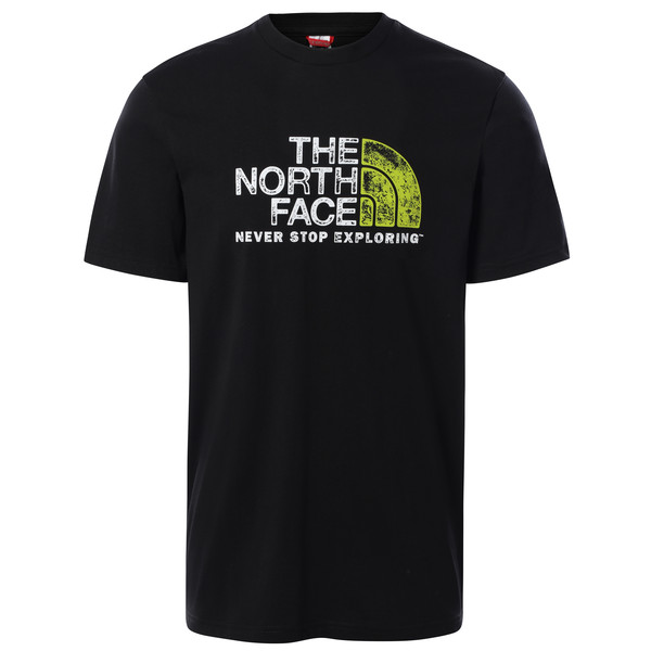 The North Face M S/s Rust 2 Tee - Tnf Black-tnf White - Miehet - L