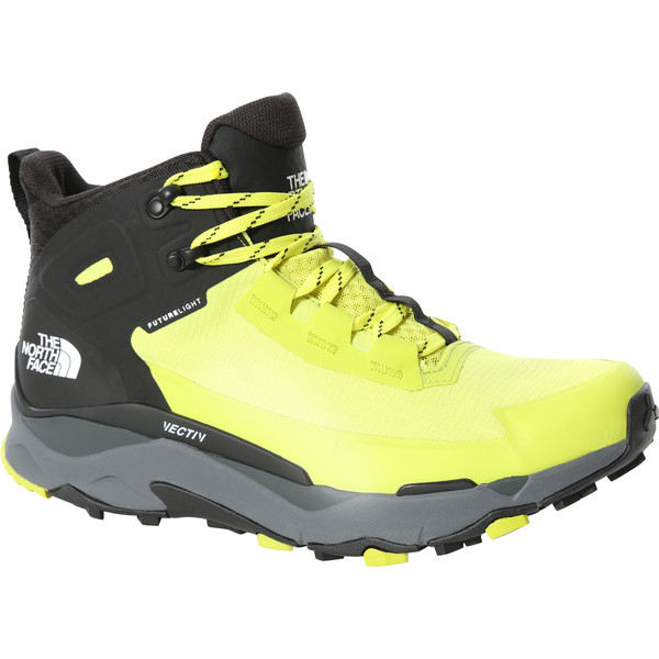 The North Face M Vectiv Exploris Mid Futurelight - Sulphur Spring Green/tnf Black - Miehet - US 9,5