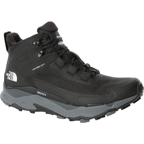 The North Face M Vectiv Exploris Mid Futurelight - Tnf Black/zinc Grey - Miehet - US 10