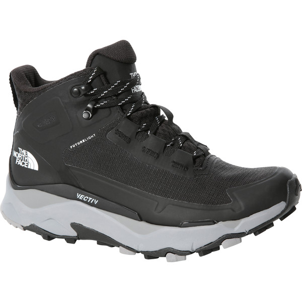 The North Face W Vectiv Exploris Mid Futurelight - Tnf Black/meld Grey - Naiset - US 6,5