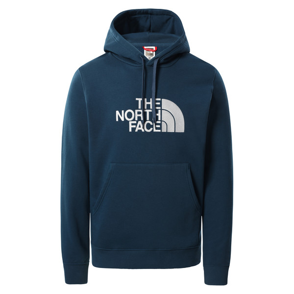 The North Face Men' S Drew Peak Pullover Hoodie - Monterey Blue-tnf White - Miehet - L