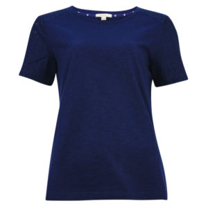 Barbour Springtide Top - Navy - Naiset - 14