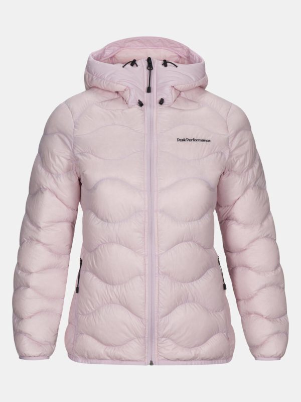 Helium Hood Jacket Women Vaaleanpunainen L