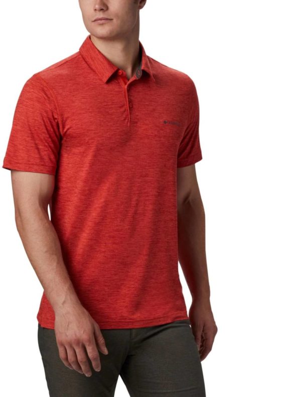 Men's Tech Trail Polo Punainen XXL