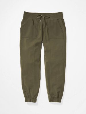 Avision Jogger Pants Women's Tummanvihreä XL