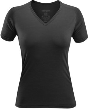 Breeze Woman T-shirt V Neck Musta XS