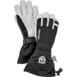 Hestra Army Leather Heli Ski - 5 Finger - Black - Unisex - 9