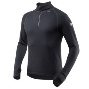 Devold Expedition Man Zip Neck - Black - Miehet - M