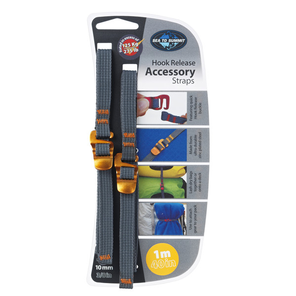 Sea to Summit Tie Down Accessory Straps 10mm 1m - Nocolor - OneSize