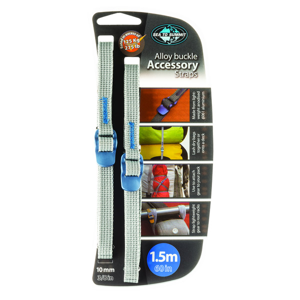 Sea to Summit Tie Down Accessory Straps 10mm 1.5m - Nocolor - OneSize
