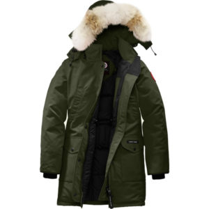 Canada Goose Trillium Parka Hd - Military Green - Naiset - XS