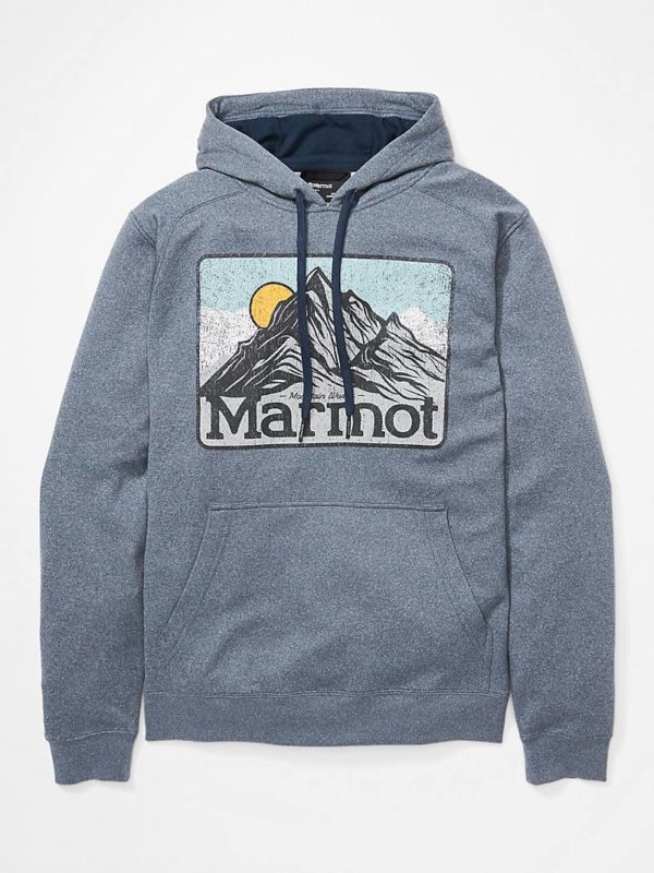 Mountain Peaks Hoody Indigo XXL