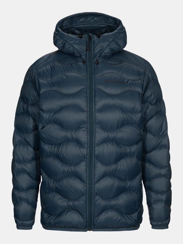 Helium Hood Jacket Men Steel Blue L