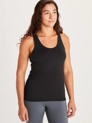 Women's Leda Tank Top Musta XL