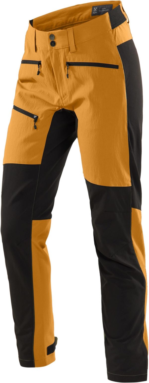 Rugged Flex Pants Women's Musta / Keltainen 46