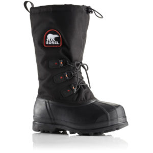 Sorel Glacier Xt Wp - Black, Red Quartz - Miehet - US 7