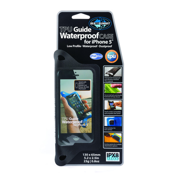 Sea to Summit Tpu Guide Waterproof Case Iphone 5 - Black - OneSize
