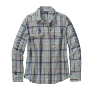 Patagonia W' S Ls Overcast Shirt - Santa Ana: Dusk Blue - Naiset - 6