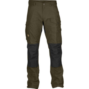 Fjällräven Vidda Pro Trousers M Reg - Dark Olive/black - Miehet - 58