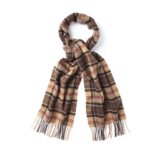 Barbour Tartan Lambswool Scarf - Muted - Unisex - OneSize