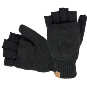 Hofler Knitted Glove Thinsulate - Black - Miehet - 11