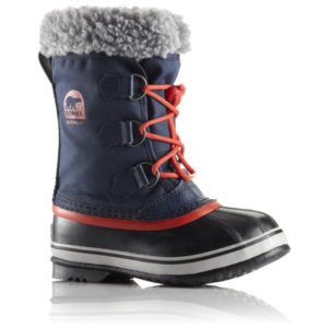 Sorel Yoot Pac Nylon - Collagiate Navy, Sail Red - Lapset - US 2