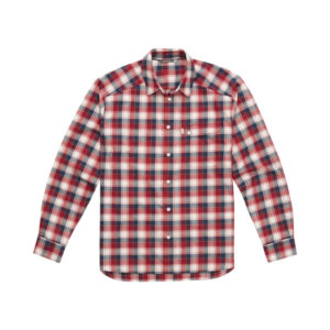 Haglöfs Tarn Flannel Shirt Men - Real Red/blue Ink - Miehet - S