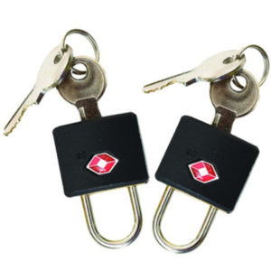 Trekmates Key Padlock Tsa - Twin Pack - Black - OneSize