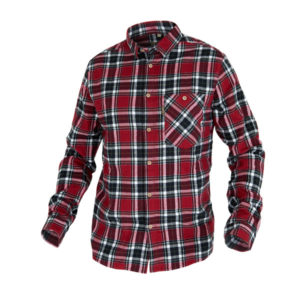 Sasta Midland Heavy Flannel Shirt - Cranberry - Miehet - S