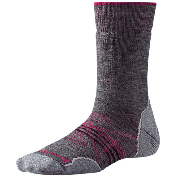 Smartwool Women' S Phd Outdoor Medium Crew - Medium Gray - Naiset - M